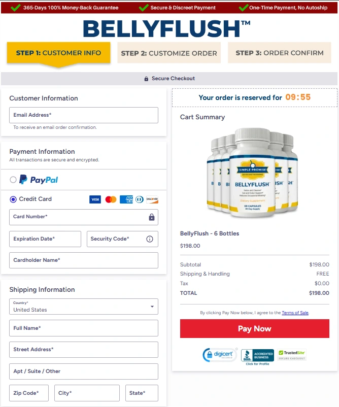 belly-flush-checkoutpage